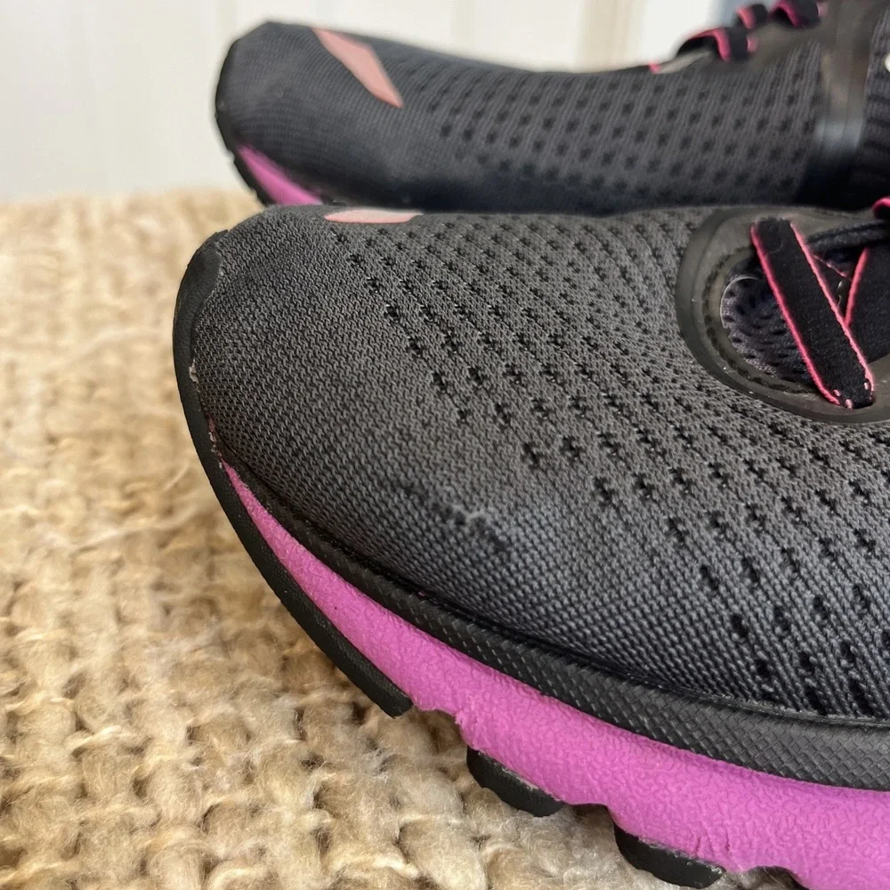 Brooks Womens Adrenaline GTS 20‎ 1202961B062 Black Running Shoes Sneakers Sz 8